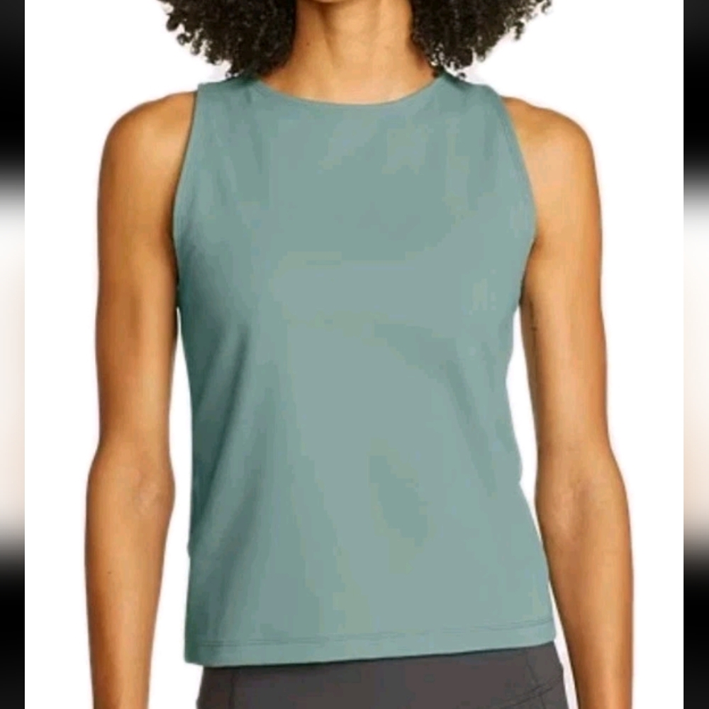Eddie Bauer The Movement Lux Tank Top Size Medium Soft Stretchy High Neck